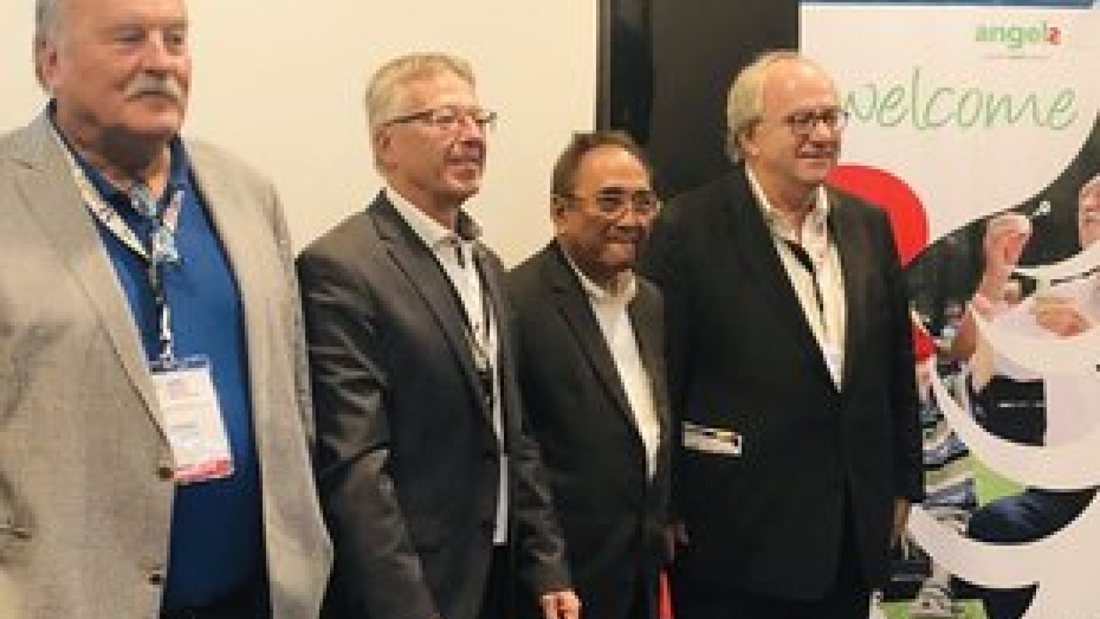 Werner Hacke, Thomas Fischer, Jose Navarro, Michael Brainin, Angels Press Conference, Manila